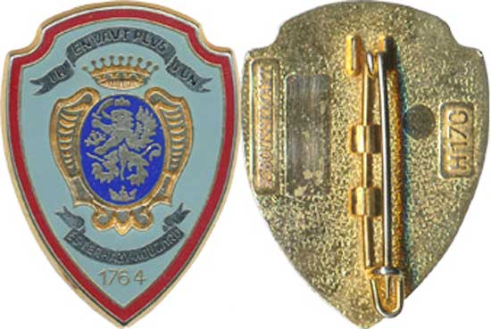 Insigne cavalerie PRCM / 3  Rgt de Hussards - ECS 