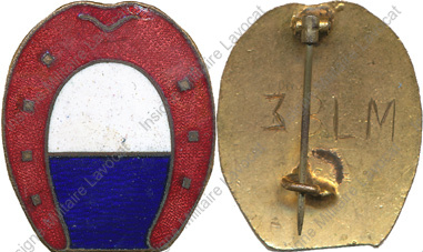 2° Division Légère Mécanique, 1939 1940, 3° B.L.M, fer à cheval