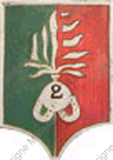 2° R.E.I, Compagnie Montée, petit modèle, attache non conforme