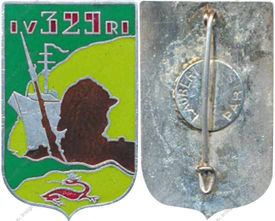 329° R.I, 4° Bataillon du Littoral, soldat et mer foncés