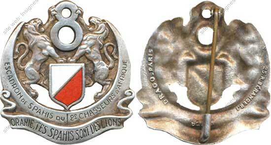 2° Régiment de Chasseurs d’Afrique, Escadron de Spahis