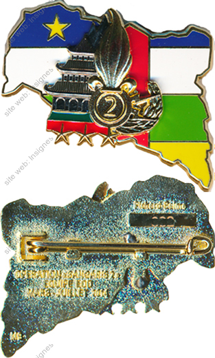 2° R.E.G, EOD SANGARIS 2, 2014, matriculé 019, chiffres arabes