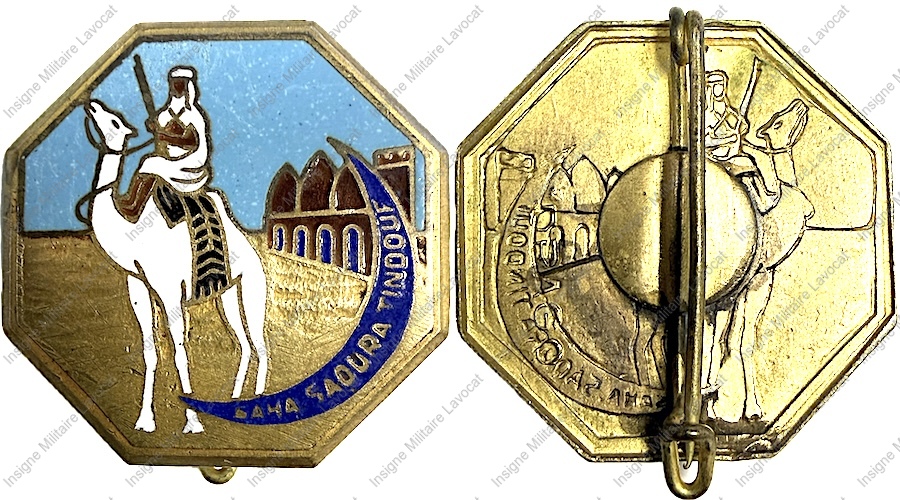 Cie Méhariste SANA SAOURA TINDOUF, (12/Pl.1) matricé