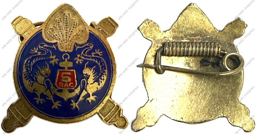 5° Régiment d’Artillerie Coloniale, métal peint, 24 mm